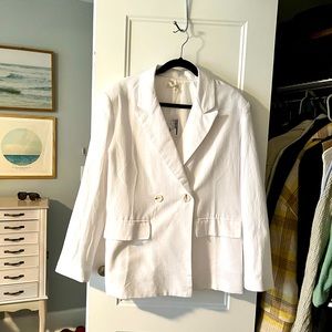 Linen Oversized Blazer